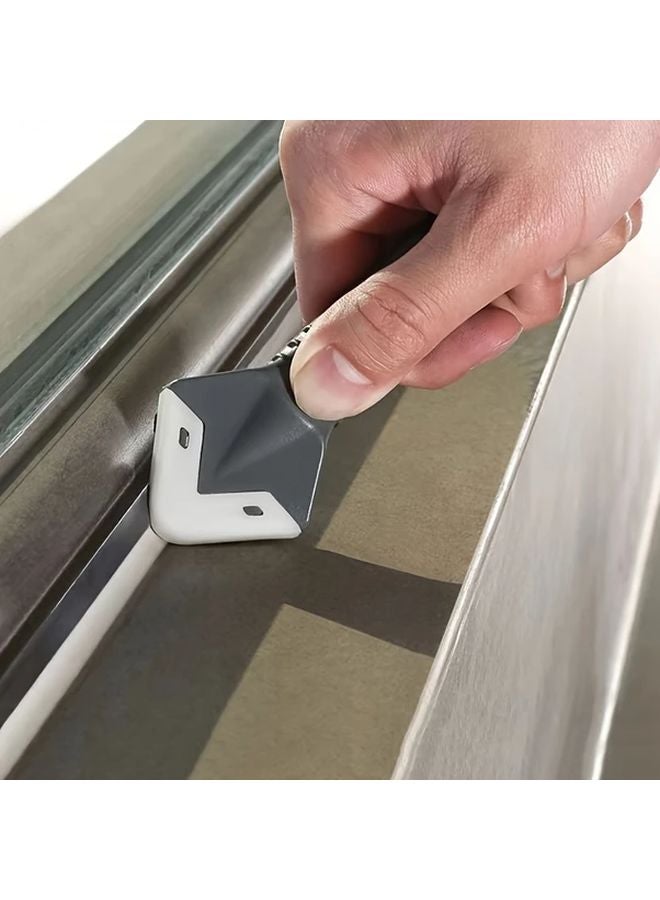 2set 5 in 1 Metal Head Spatula Grout Remover Tool Silicone Scraper Sealant Finishing Kit - Image 4