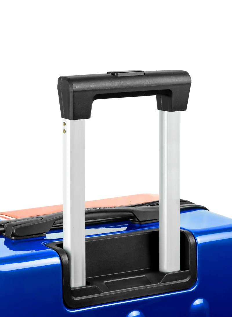 MNUK SWAGGER 24inch Luggage| Polycarbonate and ABS Hardside Trolley| Double 360Â° 4 Wheeler| PB