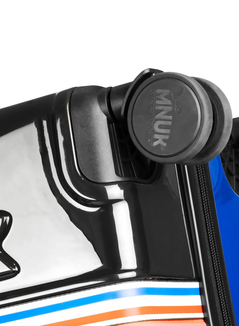MNUK SWAGGER 24inch Luggage| Polycarbonate and ABS Hardside Trolley| Double 360Â° 4 Wheeler| PB