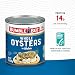 Bumble Bee Premium Select Whole Canned Oysters 8 oz Cans Pack of 12  Ready to Eat  14g Protein per Serving  Gluten Free - Image 4