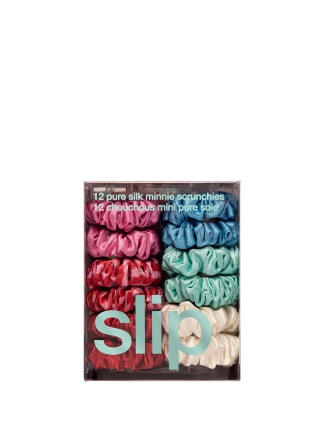 Slip Pure Silk minnie scrunchies - sundown - Image 4