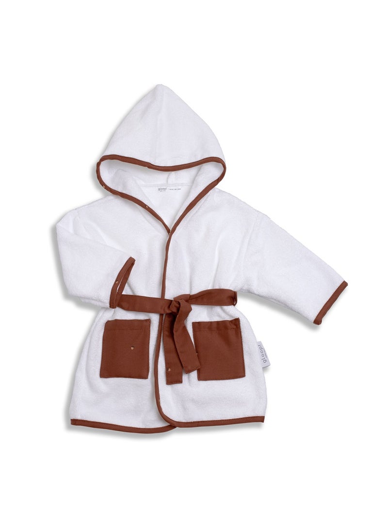 Gloop! Bath Robe Acorn 12-24 months - Image 1
