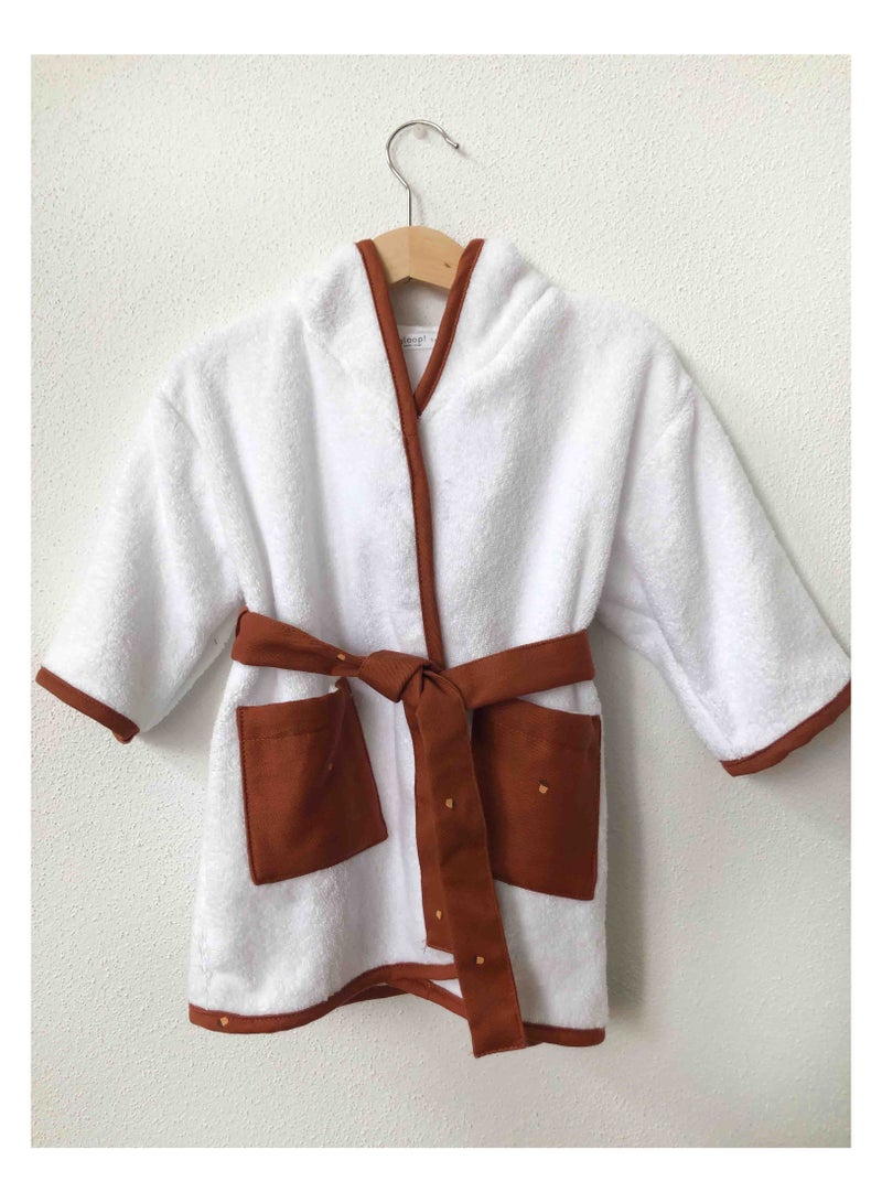 Gloop! Bath Robe Acorn 12-24 months - Image 4