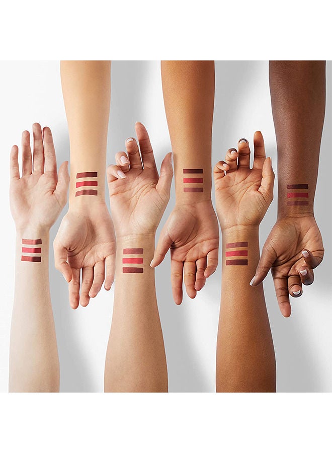 دي ان ام 3 قطع غير لامع على مدار 24 ساعة أحمر شفاه سائل مجموعات غير لامع بني أحمر داكن البقاء على شفة أحمر الشفاه غير اللامع مجموعة الشفاه - Image 4