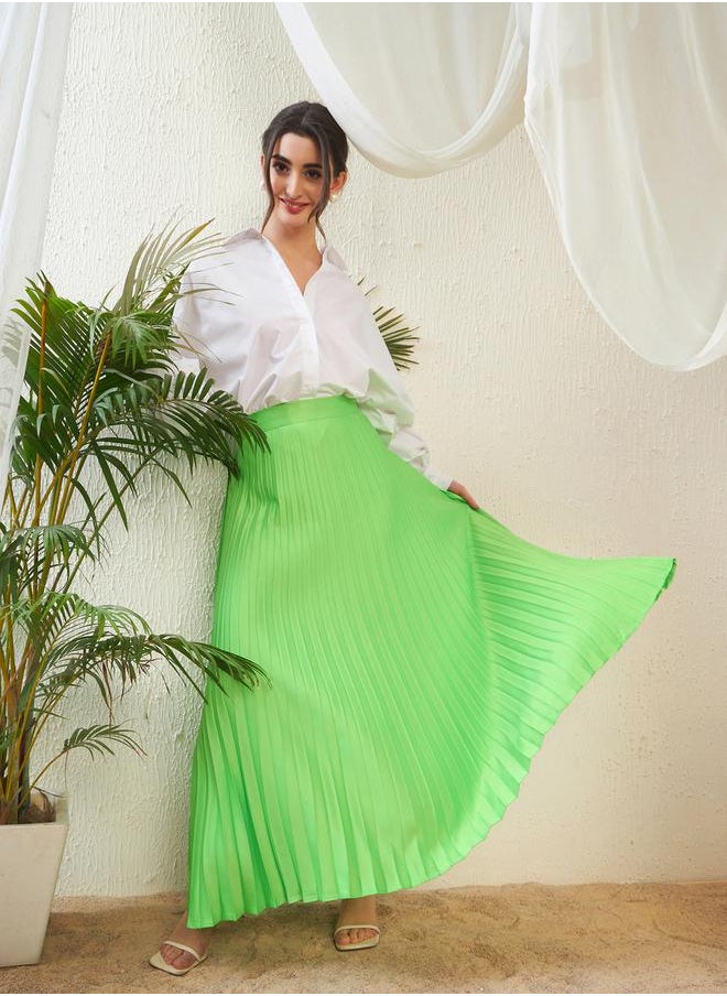 Pleated A-Line Satin Maxi Skirt - pzsku/ZDFE9DC0AEF032E4FCAF2Z/45/_/1730198051/5e60cb17-058f-4c76-88ec-306e12a24615