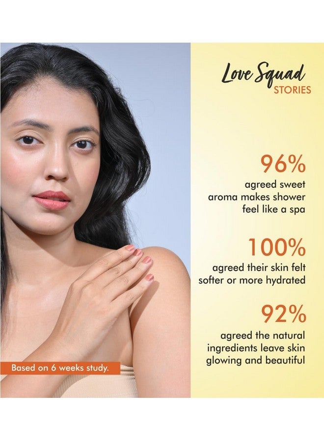 ذا لوف كو. غسول الجسم بالفانيليا الدافئة غسول الجسم النباتي 100% للنساء والرجال جل الاستحمام لبشرة ناعمة وناعمة 50 مل - Image 4