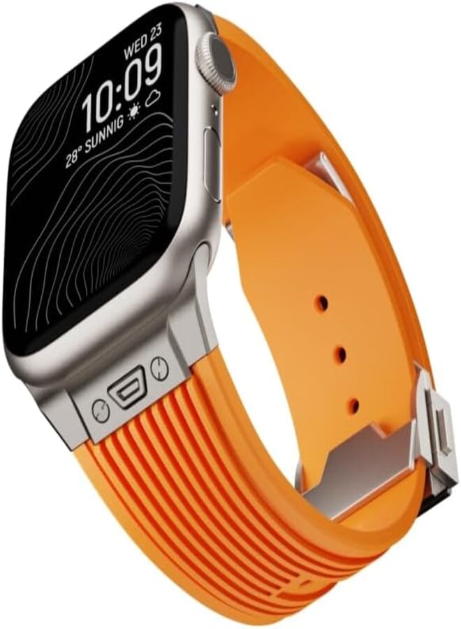 Next Next Store Comfort Sport Strap, Chic Casual Replacement Strap Compatible with Watch 49mm 45mm 44mm 42mm, Compatible with Series 9/8/7/6/5/4/SE44/Ultra, Strap with Fold Over Clasp