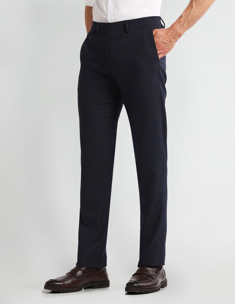 Arrow DK. Blue Formal Trouser (ARAEOTR1609_30) - Image 4