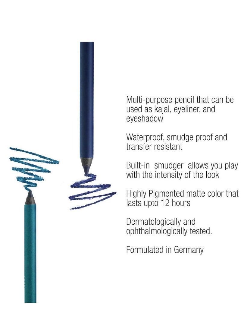 Colorbar Just Smoky Kajal Just Black 1.2g Matte - Image 4