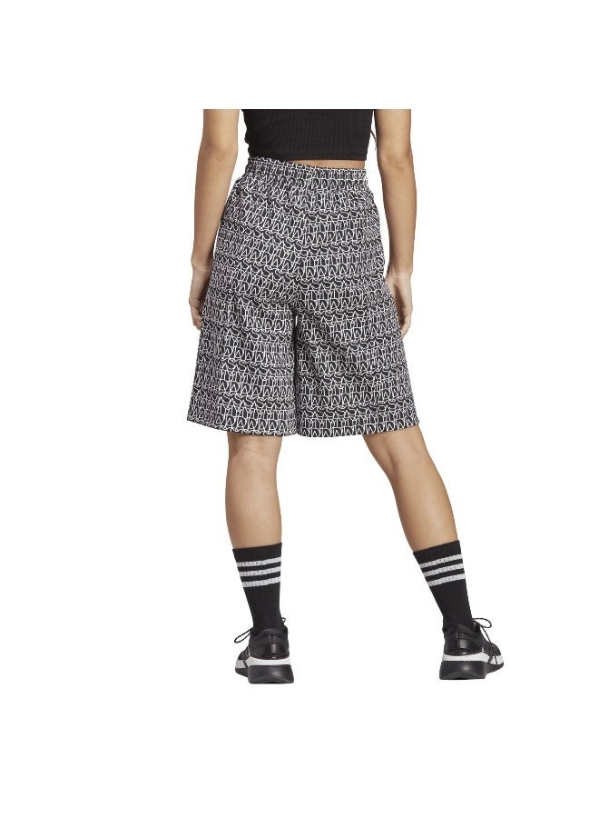 adidas Originals Adidas Bluv Q2 Sho Cul Black Training Shorts For Women Xs - Image 4