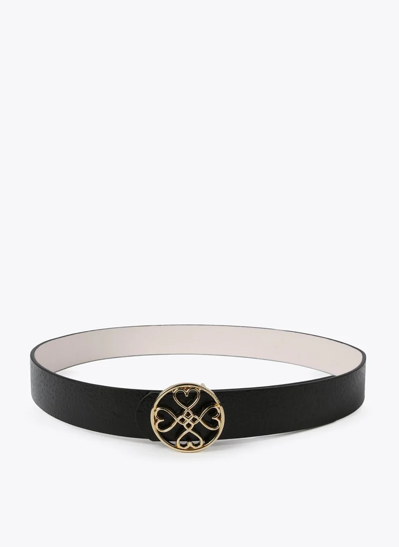Lola Casademunt Reversible heart clover belt