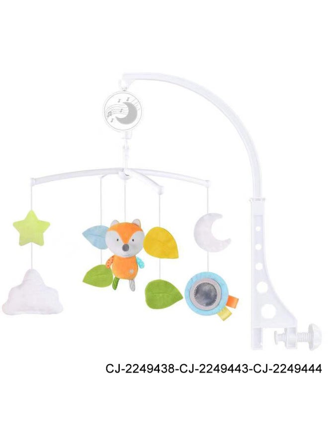 CJ Cpc Certified Infant Fabric Bed Bell Multifunctional Rotating Bedside Bell Newborn Soothing Early Education Educational Toys - Image 1