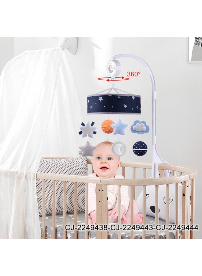CJ Cpc Certified Infant Fabric Bed Bell Multifunctional Rotating Bedside Bell Newborn Soothing Early Education Educational Toys - Image 3
