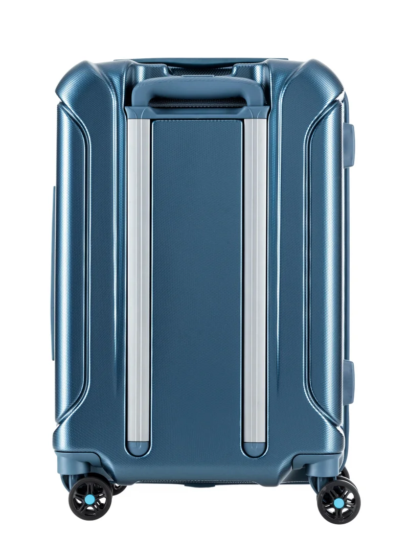 امريكان توريستر American Tourister Technum Spinner 86 cm - Metallic Blue - 3 Years Global Warranty