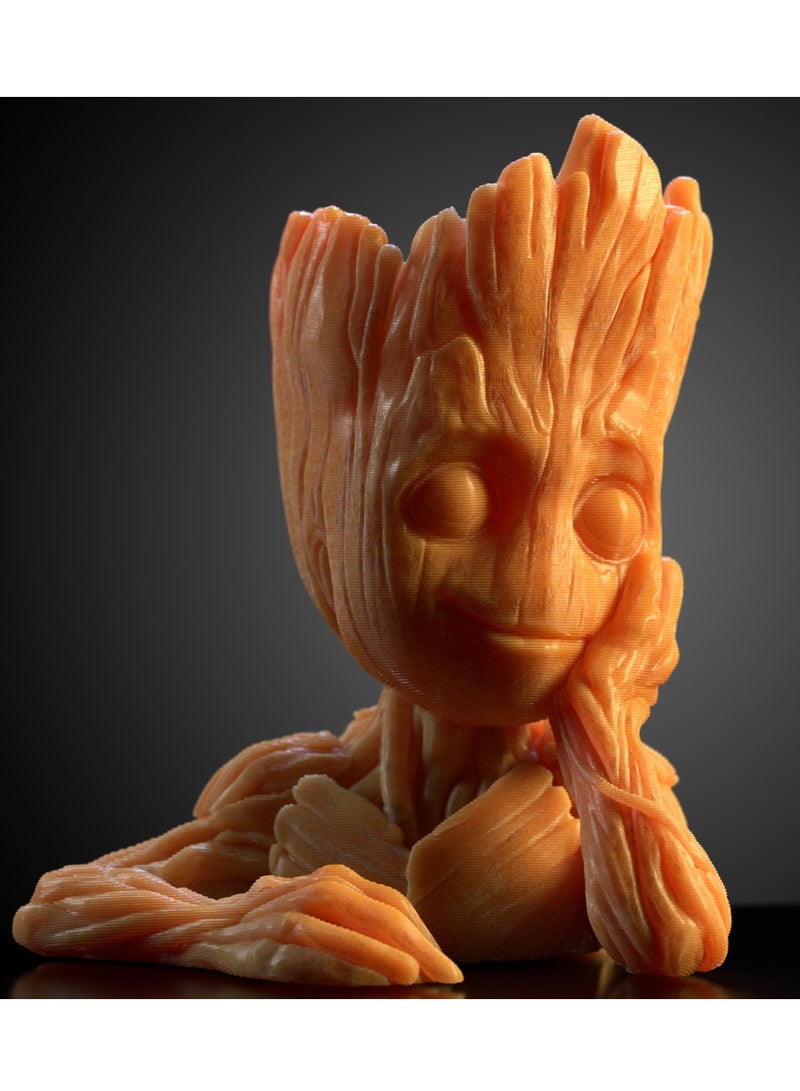 Guardians Of The Galaxy Groot Statue Decor Modern Decorative Piece For Living Room, Shelf, And Office - Made Of Solid Material - Image 1