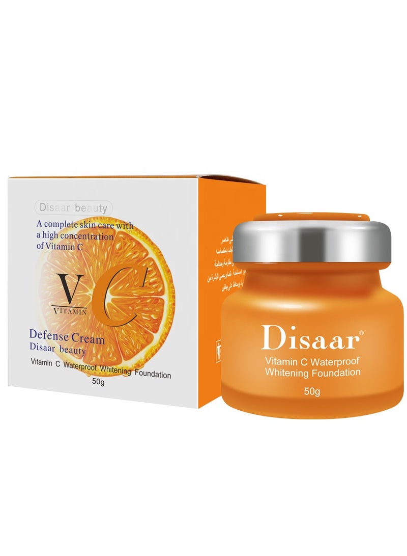 ديسار كريم أساس واقي بفيتامين سي مضاد للماء لتفتيح البشرة 50 جرام - Image 1