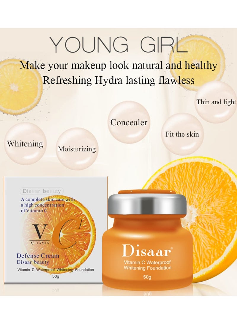 ديسار كريم أساس واقي بفيتامين سي مضاد للماء لتفتيح البشرة 50 جرام - Image 4