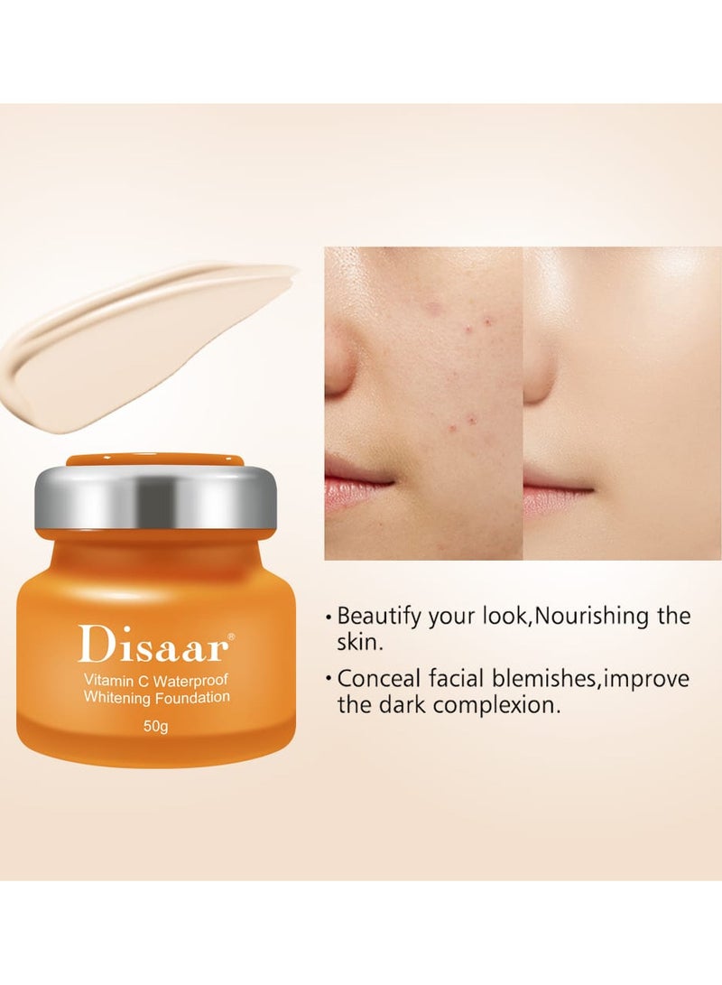 ديسار كريم أساس واقي بفيتامين سي مضاد للماء لتفتيح البشرة 50 جرام - Image 5