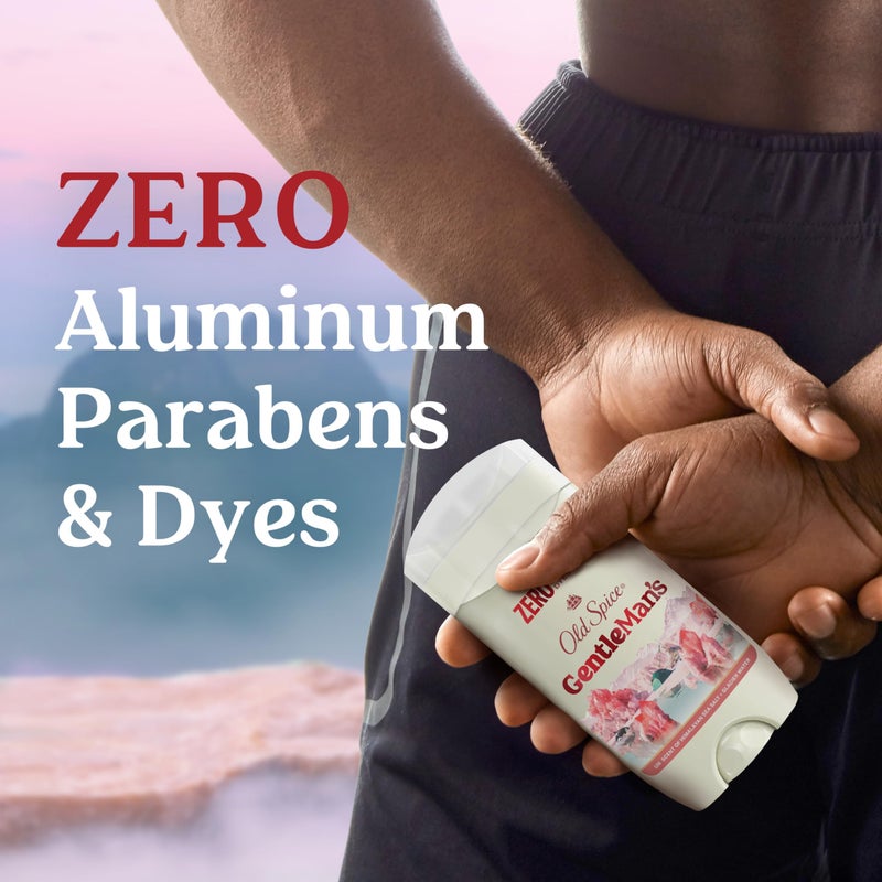 Old Spice GentleMan's Aluminum Free Dry Feel Deodorant for Men, 24/7 Lasting Freshness, Gentle on Skin with Skin Conditioners, Himalayan Sea Salt + Glacier Water Scent, 3.0 oz (Pack of 3) - Image 4