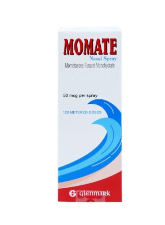 Momate Nasal Spray 50mcg 120 Dos (Mometasone)