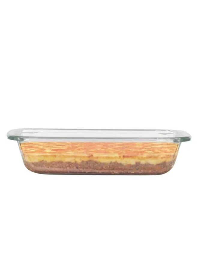 Alsaif Gallery - 3-Piece Rectangular Oven Trays Set 0.7L 1.5L 2.2L - Image 1
