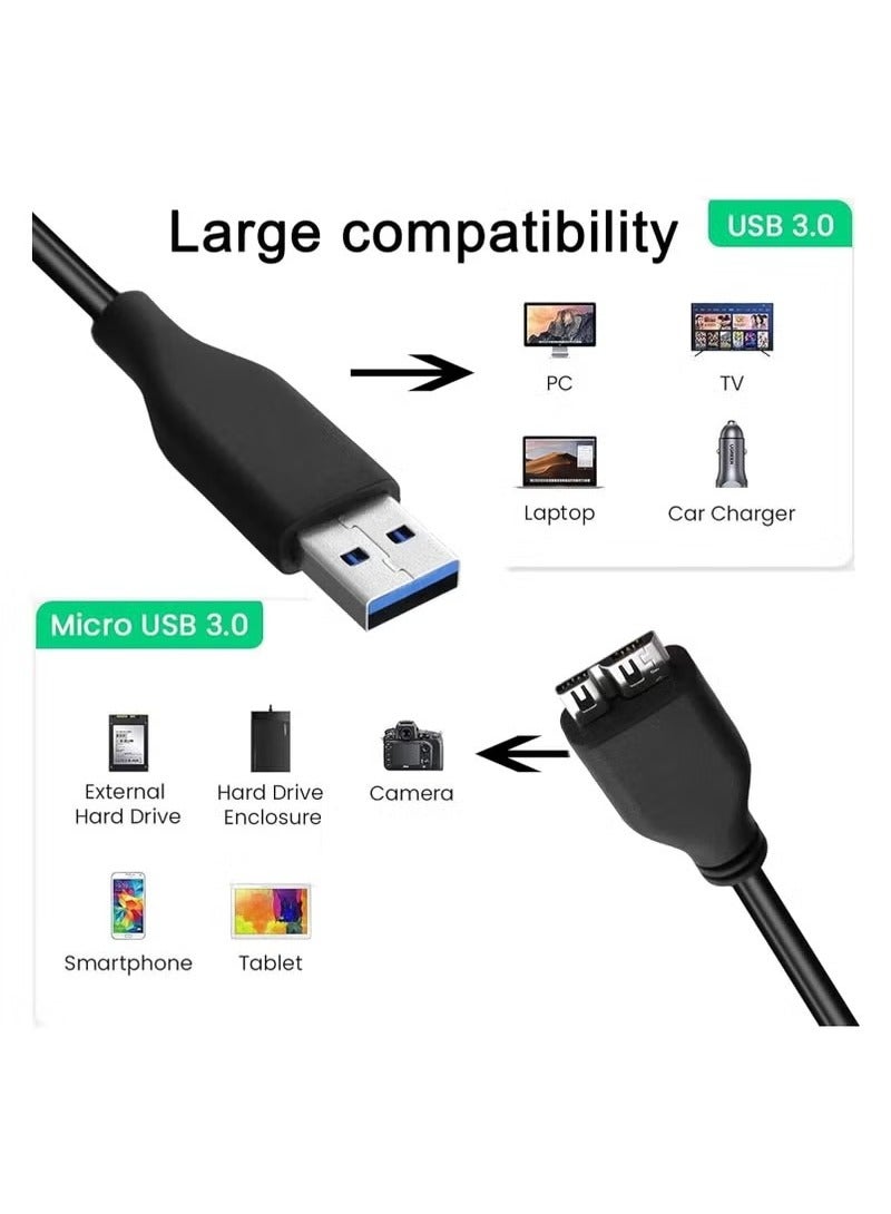 Micro-B Data Cable for External Hard Drive - Image 4