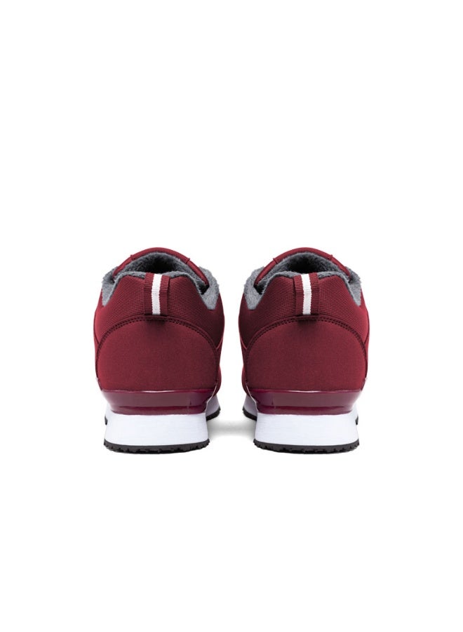 Women Cotton Shoes with Fleece Lining Warm Winter High-Top Boots Outdoor Running Sports Shoes for Parents and the Elderly - Image 2