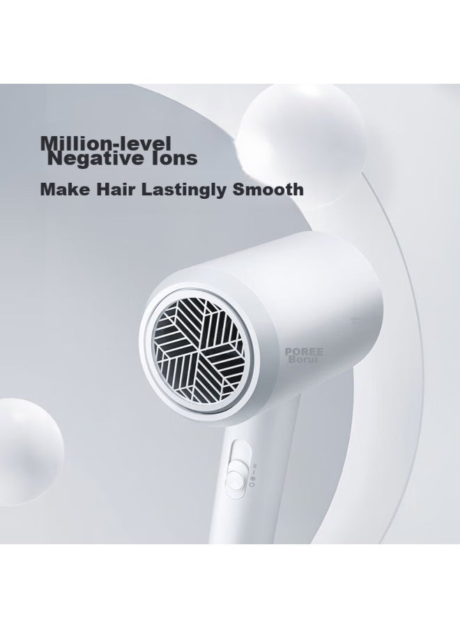 Flyco Bo Rui Hair Dryer, Home Use, High Power, Portable, Negative Ion, 1800w, Strong Airflow, Gentle Wind, Constant Temperature, Hair Protection, Quick-drying, Hot And Cold Air, Ph1629 - Image 2