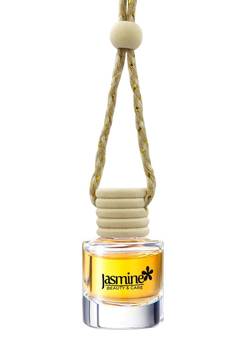 Generic Hanging Car Air Freshener, Aromatic Hanging Perfume Diffuser - JASMINE Peach 8ML  - Image 2