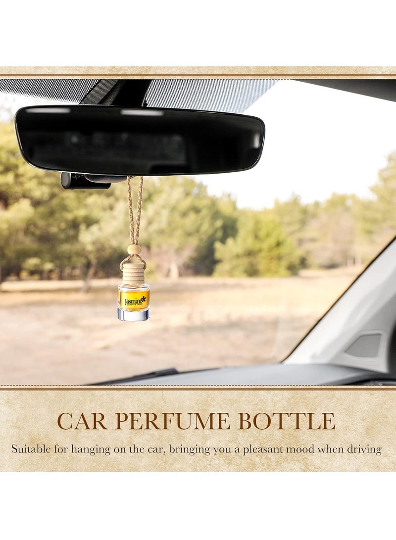 Generic Hanging Car Air Freshener, Aromatic Hanging Perfume Diffuser - JASMINE Peach 8ML  - Image 4