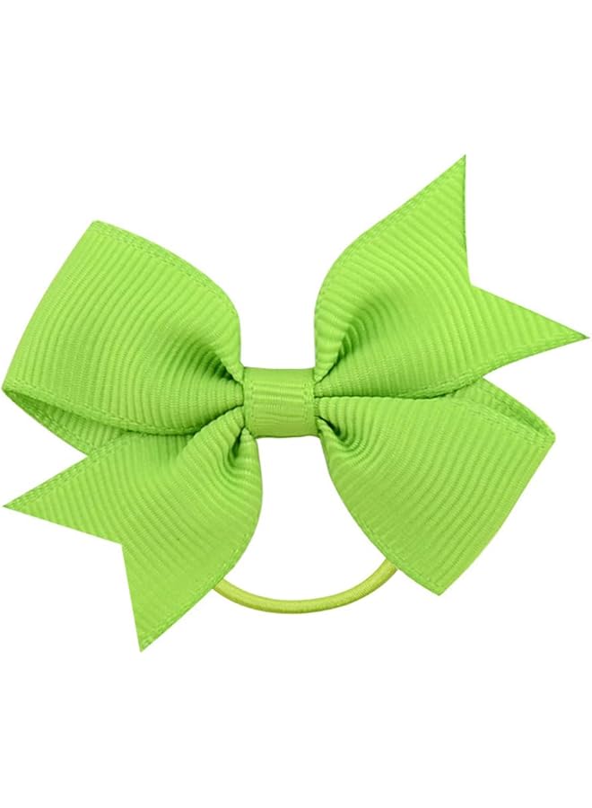 كاست ويف ربطة شعر لطيفة للبنات الصغار، ربطات شعر صغيرة مرنة، شريط مطاطي، إكسسوارات شعر للأطفال الرضع، 40 قطعة، شريط مطاطي بلون نقي للأطفال - Image 4