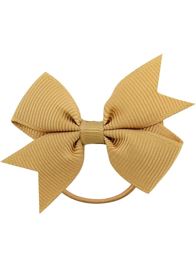 كاست ويف ربطة شعر لطيفة للبنات الصغار، ربطات شعر صغيرة مرنة، شريط مطاطي، إكسسوارات شعر للأطفال الرضع، 40 قطعة، شريط مطاطي بلون نقي للأطفال - Image 5