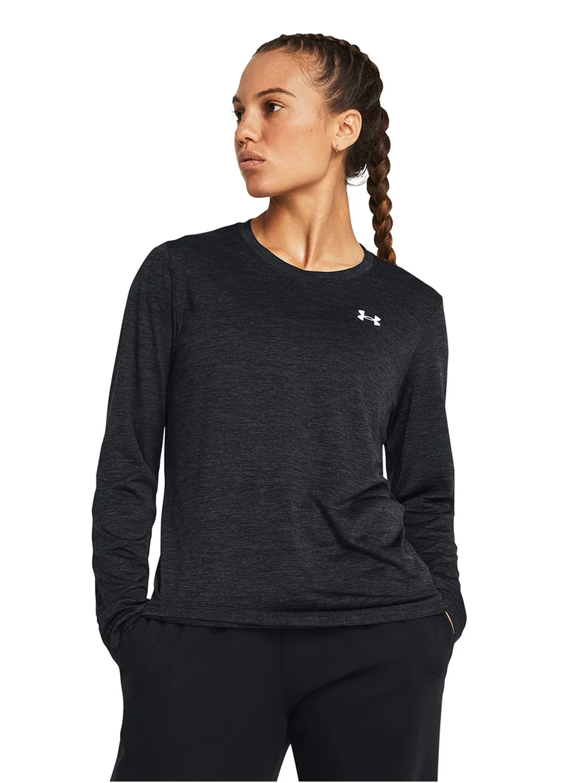 اندر ارمور Tech Twist Long Sleeve Crew Beck T-shirt