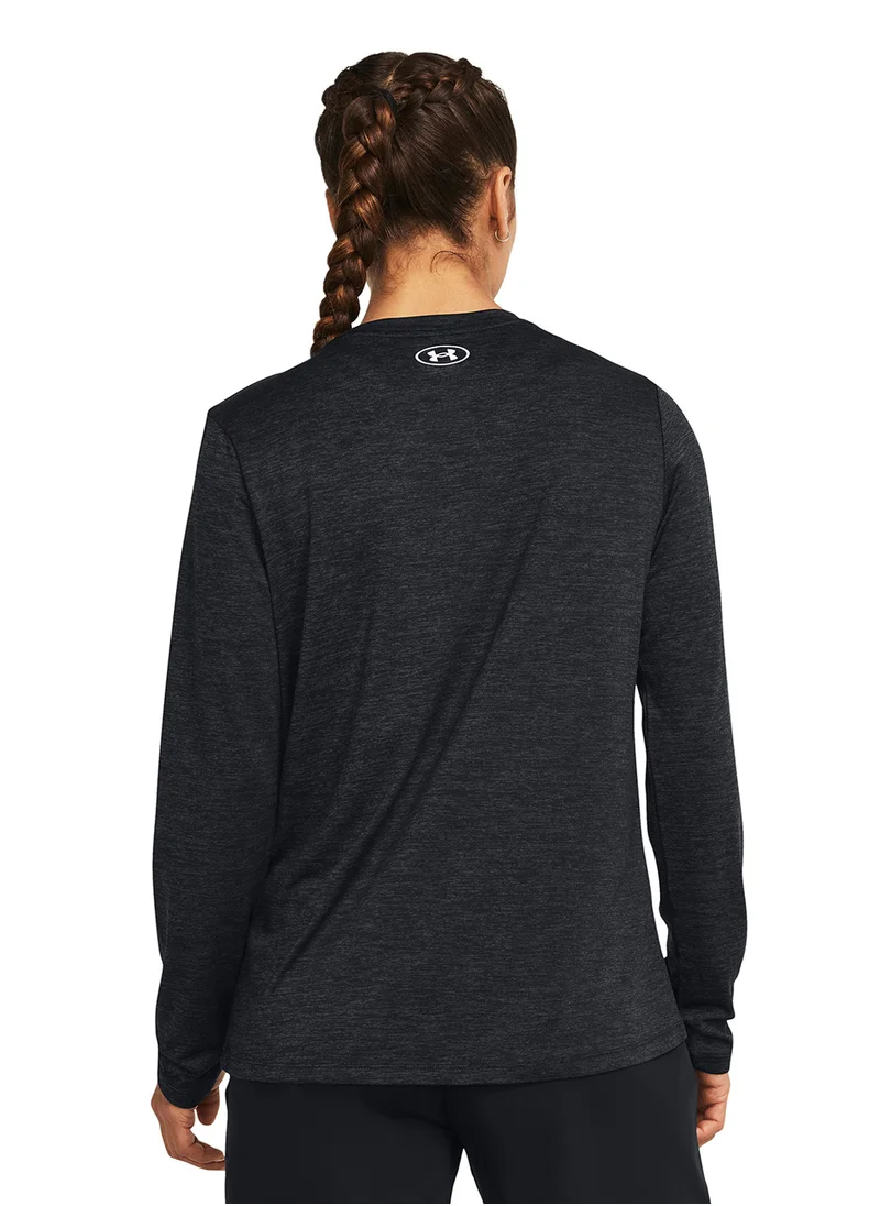اندر ارمور Tech Twist Long Sleeve Crew Beck T-shirt
