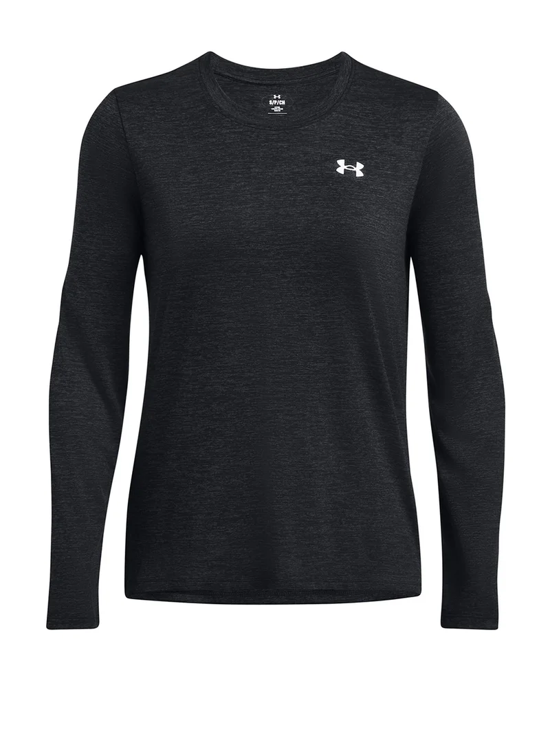 اندر ارمور Tech Twist Long Sleeve Crew Beck T-shirt