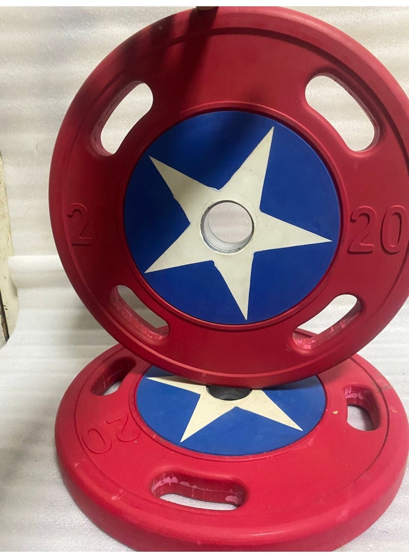 طارات أحمر وزن 20 كجم(2 قطعة) - Image 3