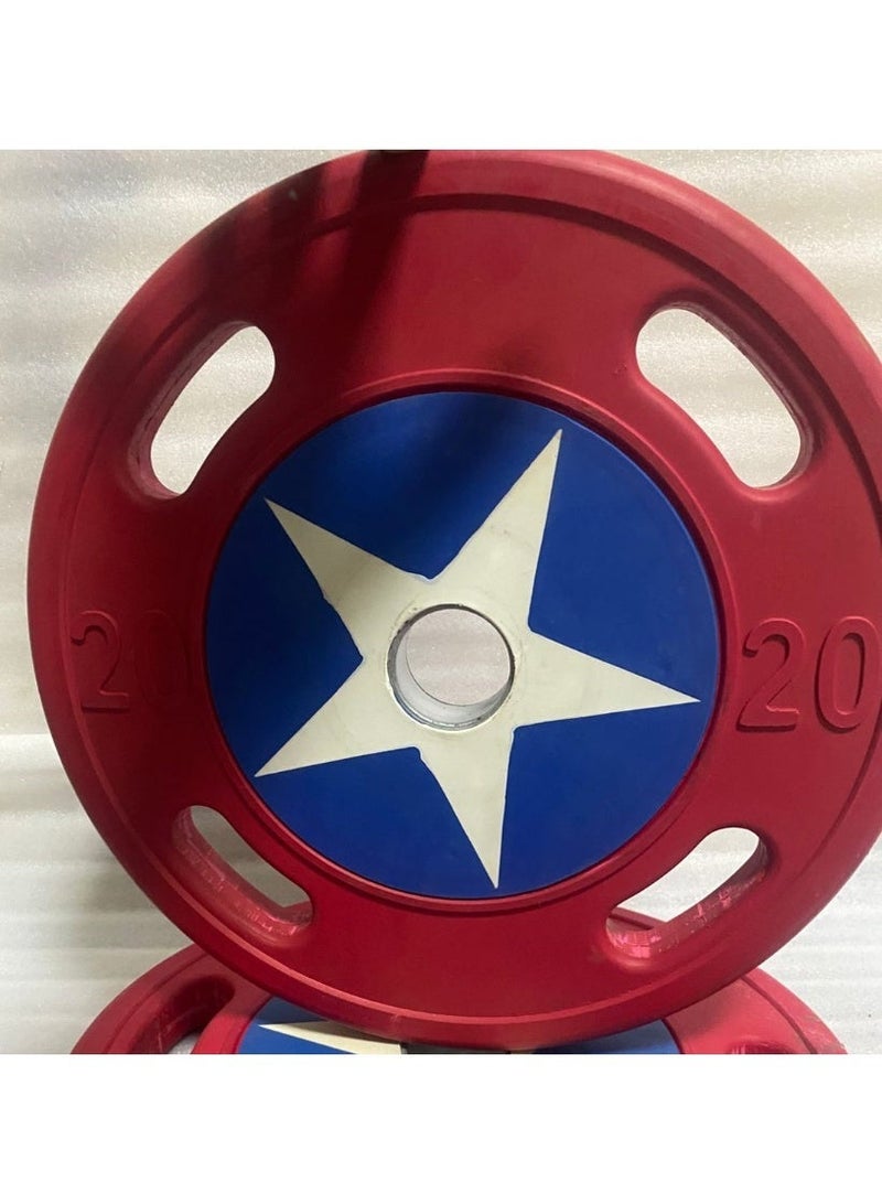 طارات أحمر وزن 20 كجم(2 قطعة) - Image 3