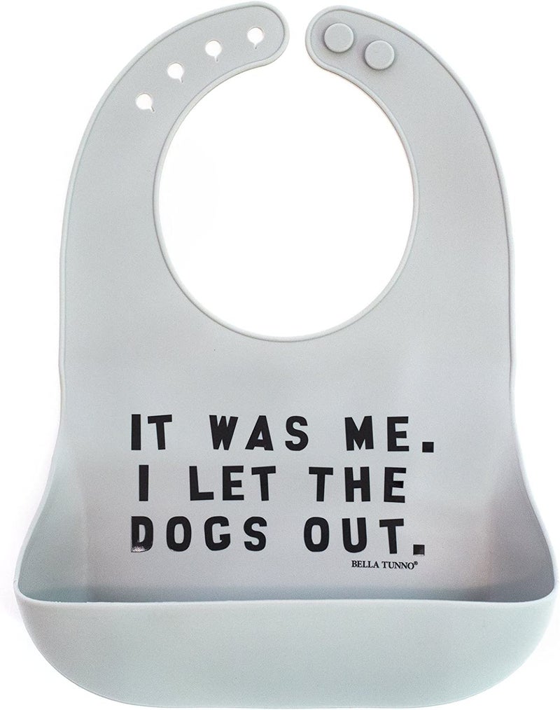 Bella Tunno Baby Bib for Eating by Bella Tunno, Waterproof Silicone Bib with Large Food Catcher, Adjustable Fit for Babies 4-12 months & Toddlers 1-3 Years, Boys & Girls, Should Have Been A Cowboy - Image 1