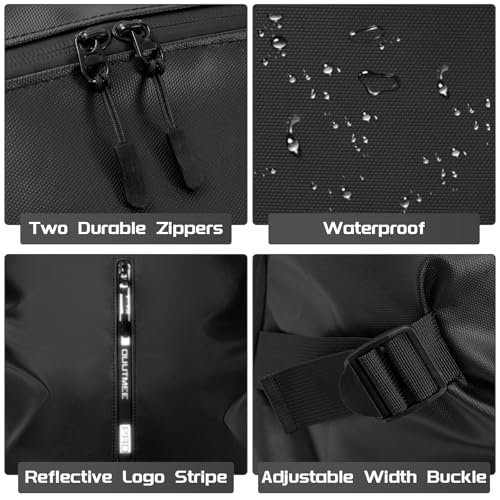 OUUTMEE Motorcycle Backpack, Waterproof Helmet Backpacks for Men Storage Motorcycle Bag with Reflective Stripe - Image 4