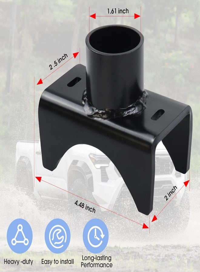 JIANBENKJ Bottle Jack Axle Adapter, Bottle Floor Jack Axle Adapter Lifting Saddle for 2”, 3", 4" Axle Tube and Square Axle Tube Within 2”, Bottle Jack Axle Saddle for Within 1.5" Jack Lifting Platform - Image 2