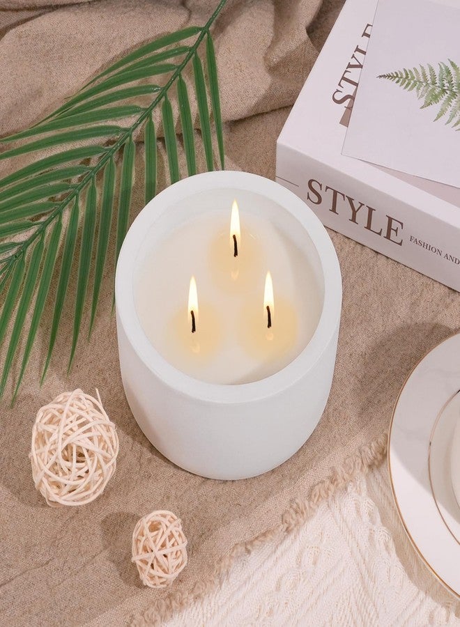 Viyffo Vanilla Cupcake Scented Candle - 20oz Ceramic Jar - Image 3