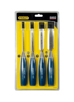 NIBEMINENT 4-Piece Chisel Set Silver/Blue 6, 12, 18, 25mm  - Image 2
