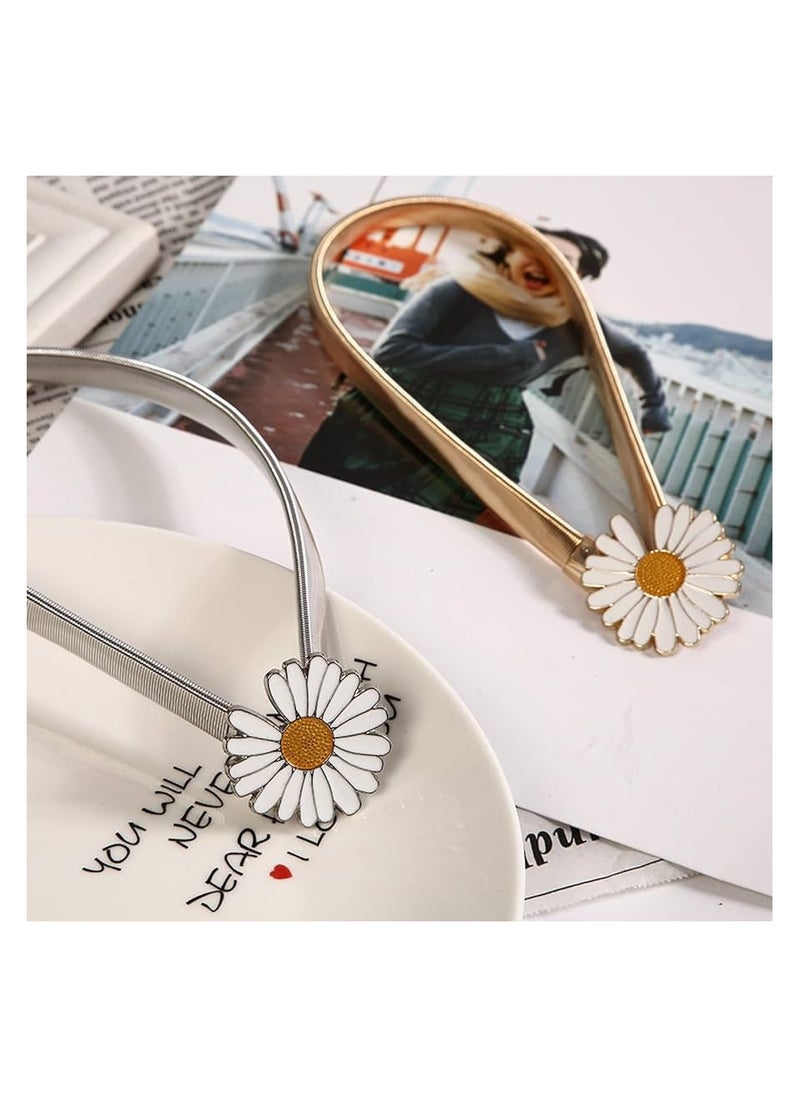 Spaceshoop - Curtain Straps of Non Perforated No Install Curtain Strapping with Curtain Buckle Ring Curtain Magnetic Buckle Silver - Image 1