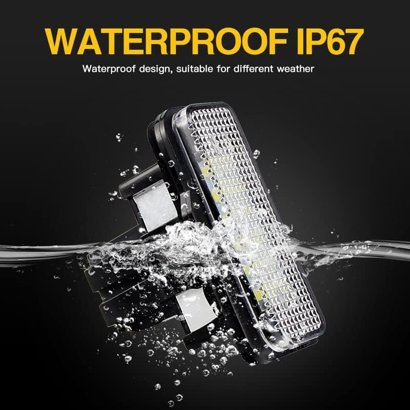 QASULER 2PCS LED License Plate Light - Image 3
