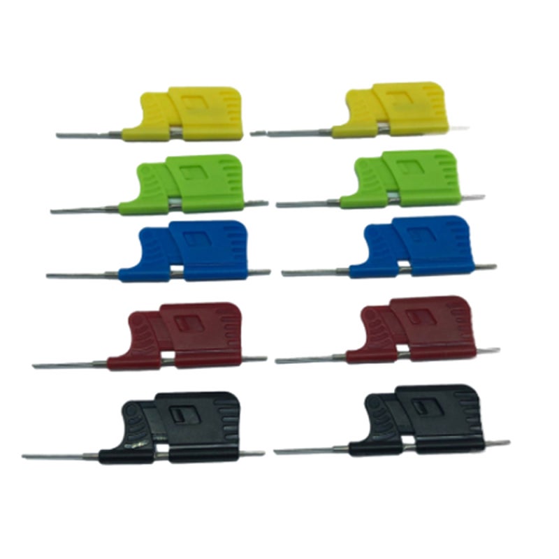 Chip Test Clip Set: 10pcs Multicolor - Convenient Storage Box Quick Identification for Chip Maintenance Repairing - Image 4