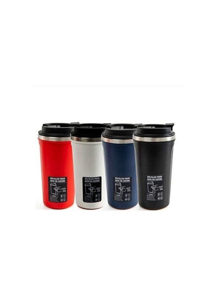 Generic - Suction cup stainless Steel Non- Falling proven safer for everyone 520 ML- BLACK - Image 1