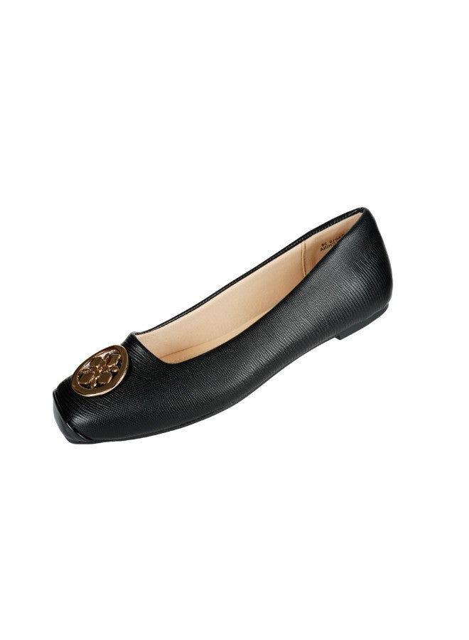 Michelle Morgan 092-2690 Michelle Morgan Ladies Flat Casual Shoes 219RA015 Black  - Image 2