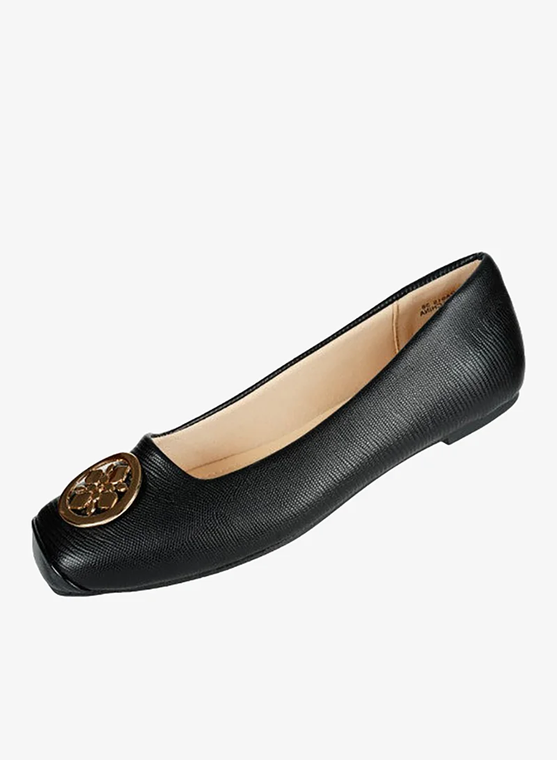 Michelle Morgan Black 092-2690 Michelle Morgan Ladies Flat Casual Shoes 219RA015 Black for Women | Best Price UAE