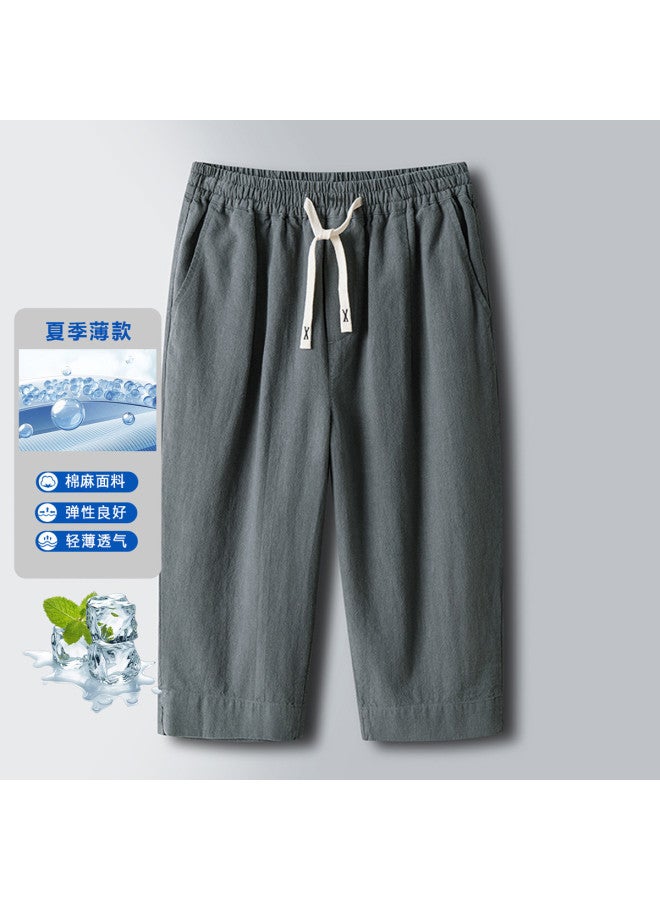 Fomoce lightweight And Breathable Men's Casual Pants For Summer - Stylish, Comfortable Office & Leisure Wear - Image 2