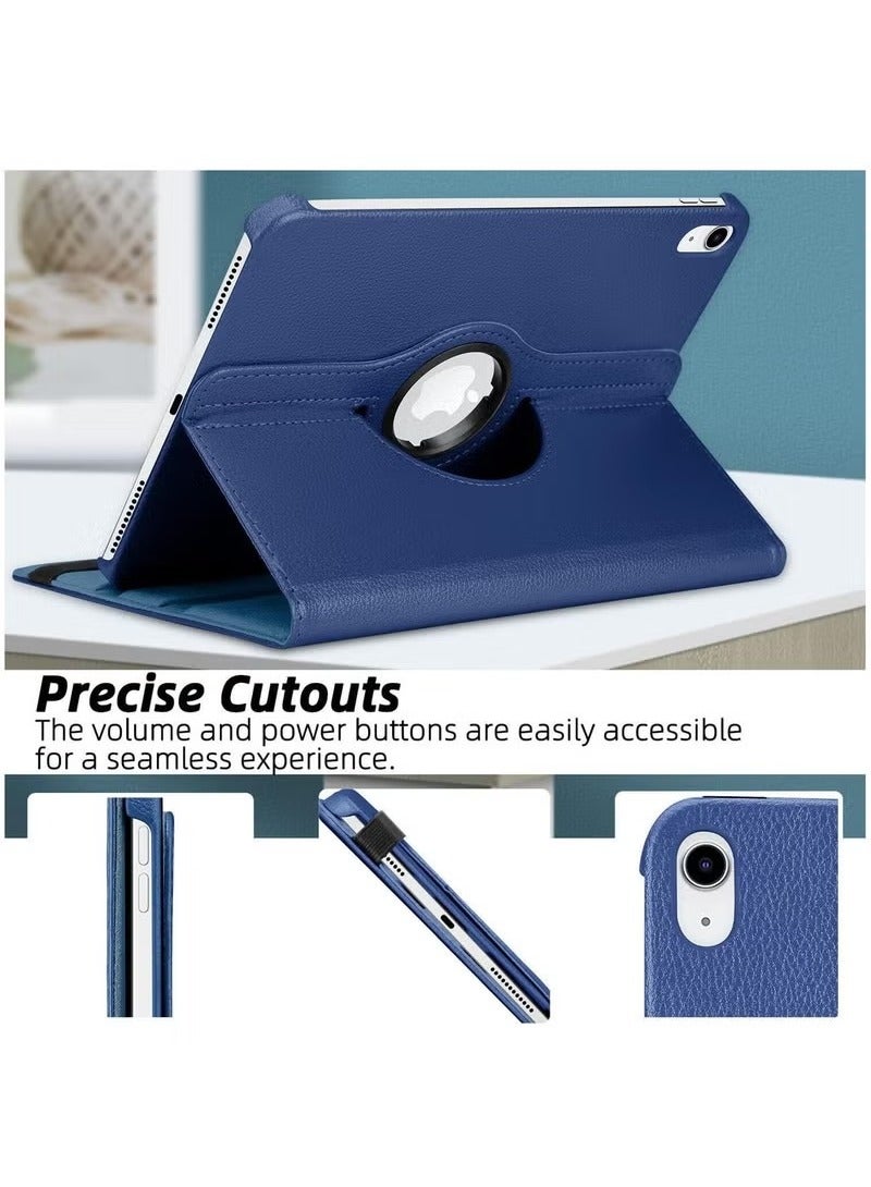 Case for Ipad 10th Generation Case 2022 iPad 10.9 Inch Case, iPad 10 Case Leather Smart Tablet 360° Rotating Case For IPad 10th Gen 2022 Release A2696 A2757 A2777 (Blue - Image 5